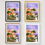 Wallity Italy - 2018 Póster A4 Decoración Hogar u Oficina Acabado Mate Satinado 21 x 29.7 cm